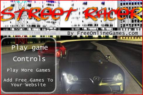 street racer free game